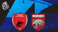 BRI Liga 1 - PSM Makassar Vs Borneo FC (Bola.com/Adreanus Titus)