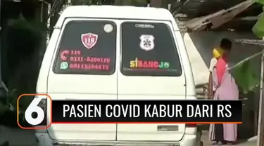 Seorang wanita pasien suspek Covid-19 asal Jombang, Jawa Timur, melarikan diri dari rumah sakit karena takut menjalani rawat inap. Tim medis terpaksa mendatangi rumah pasien untuk melepas infus yang masih tertancap di tanganya saat melarikan diri.