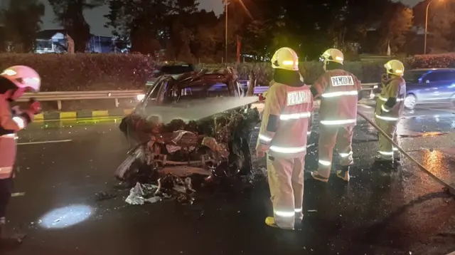 Dua Korban Mercy Terbakar di Tol Jagorawi Ternyata Bersahabat