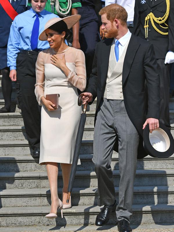 Duke dan Duchess of Sussex, Pangeran Harry dan Meghan Markle. (Dominic Lipinski/Pool Photo via AP)