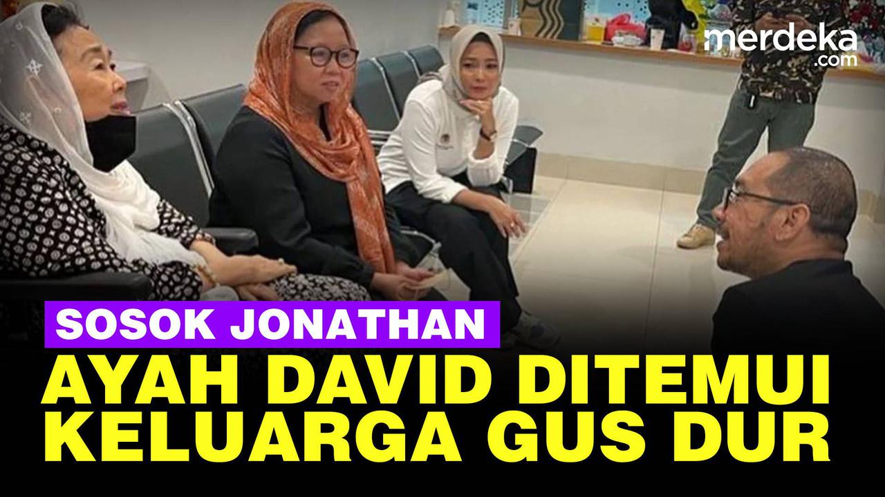 VIDEO: Sosok Jonathan Latumahina Ayah David, Bersimpuh Dijenguk Keluarga Gus Dur