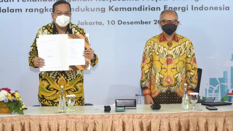 Peresmian Kilang Langit Biru Cilacap dan Kerjasama Proyek Strategis