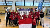 Tim Para Tenis Meja Indonesia berhasil meraih prestasi membanggakan dalam kejuaraan di Yunani bertajuk ITTF Fa20 Argostoli Para Open 2022. (Dok. NPC Indonesia)
