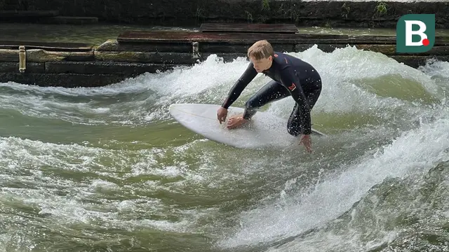 Peselancar, Eisbach, Munchen