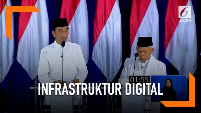 Pemerintah Jokowi gencar membangun infrastruktur digital dengan perkembangan ekonomi di Indonesia.