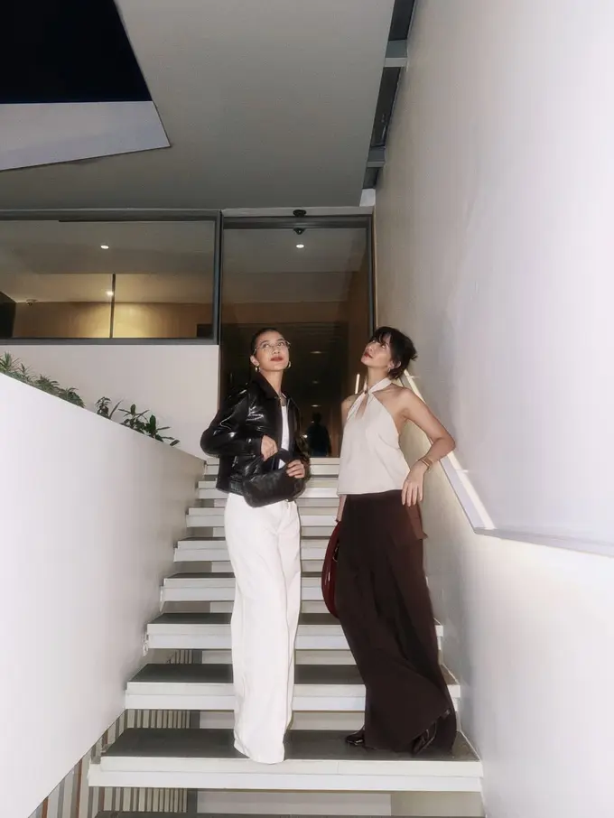Bestie Goals! Gaya Sheila Dara Rayakan Ultah Fita Anggriani, Kompak Tampil Monokrom Minimalis Chic