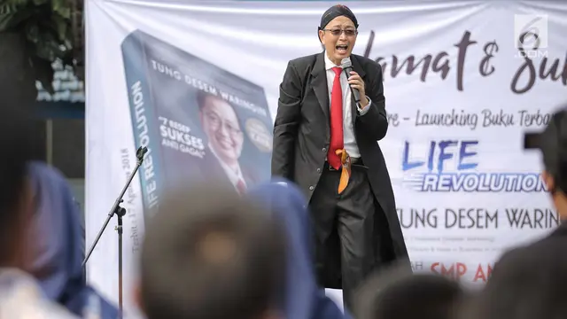 Tung Desem Waringin launching buku