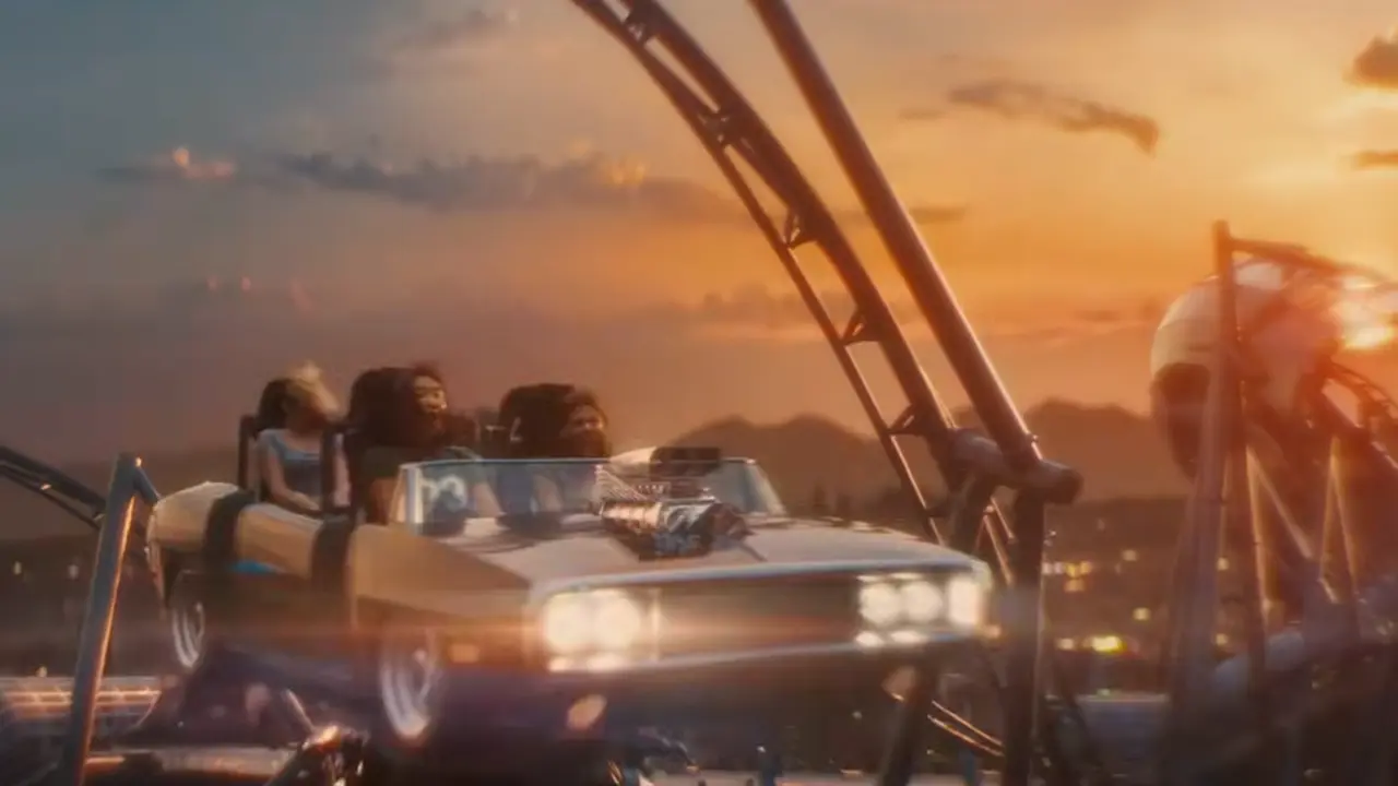 Roller Coaster Fast and Furious. (YouTube/ Universal Studios Hollywood)