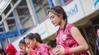 Potret pemain bintang Persis Solo Women, Safira Ika Putri, yang menjadi salah satu bek andalan sekaligus kapten Timnas Putri Indonesia. (Dok Persis)
