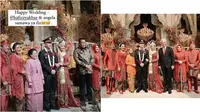 Potret tamu di resepsi pernikahan Angela anak Andika Perkasa. (sumber: Instagram/hafizzyakbar/ganjar_pranowo)