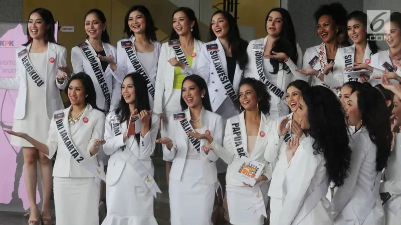 Finalis Puteri Indonesia Sambangi KPK