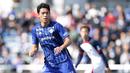 Ia mencetak tujuh gol dan dua assist dalam 27 laga, membawa Machida Zelvia bersaing di puncak klasemen sementara. (Dok. J1 League)