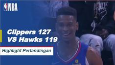 Trae Young memposting garis stat terbaiknya musim ini dengan 25 poin dan 17 assist, tetapi itu tidak cukup saat Montrezl Harrell dan Tobias Harris bergabung dengan 49 poin dalam kemenangan 127 - 119 Clippers.