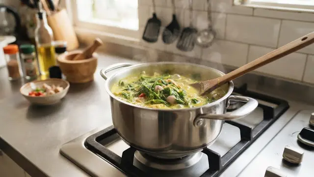 Cara Membuat Gulai Pucuk Labu