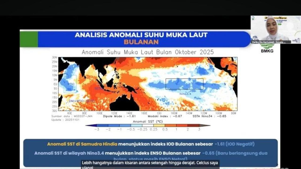 Fakta Mengejutkan BMKG: Suhu Laut Hangat dan Monsun Asia Picu Hujan Ekstrem di Indonesia
