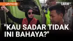 Ngamuk! Bupati Gowa Marahi Sopir Truk yang Langgar Aturan!