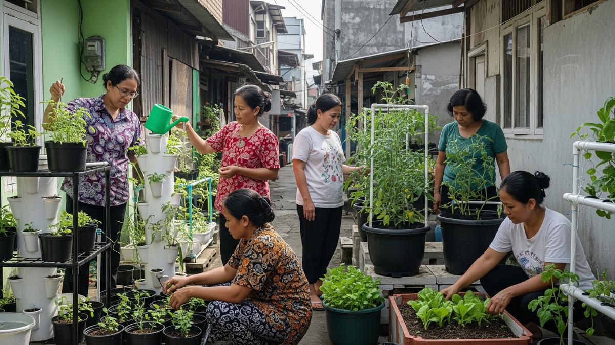 12 Ide Urban Farming Sederhana untuk Komunitas Ibu-Ibu, Wujudkan Ketahanan Pangan di Rumah