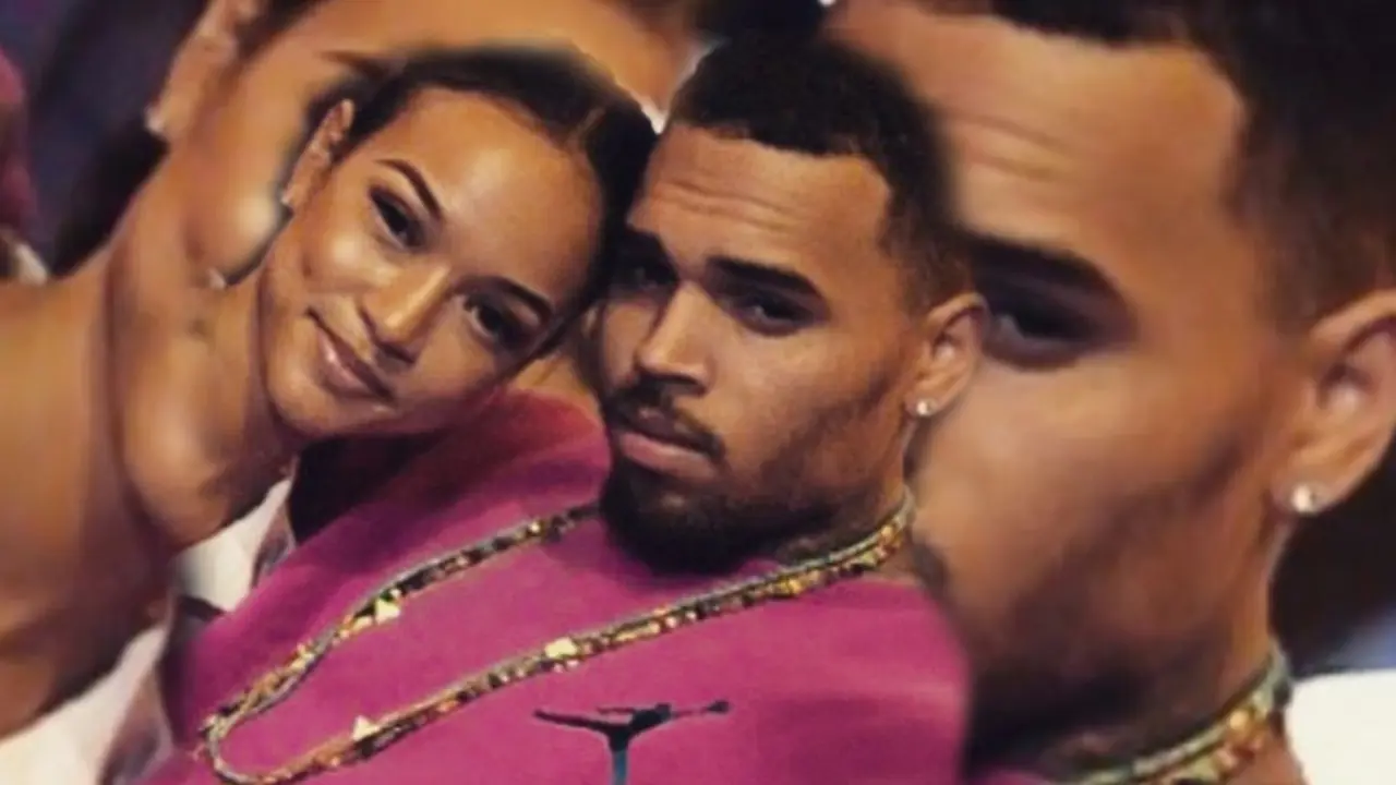 Chris Brown dan Karrueche Tran 