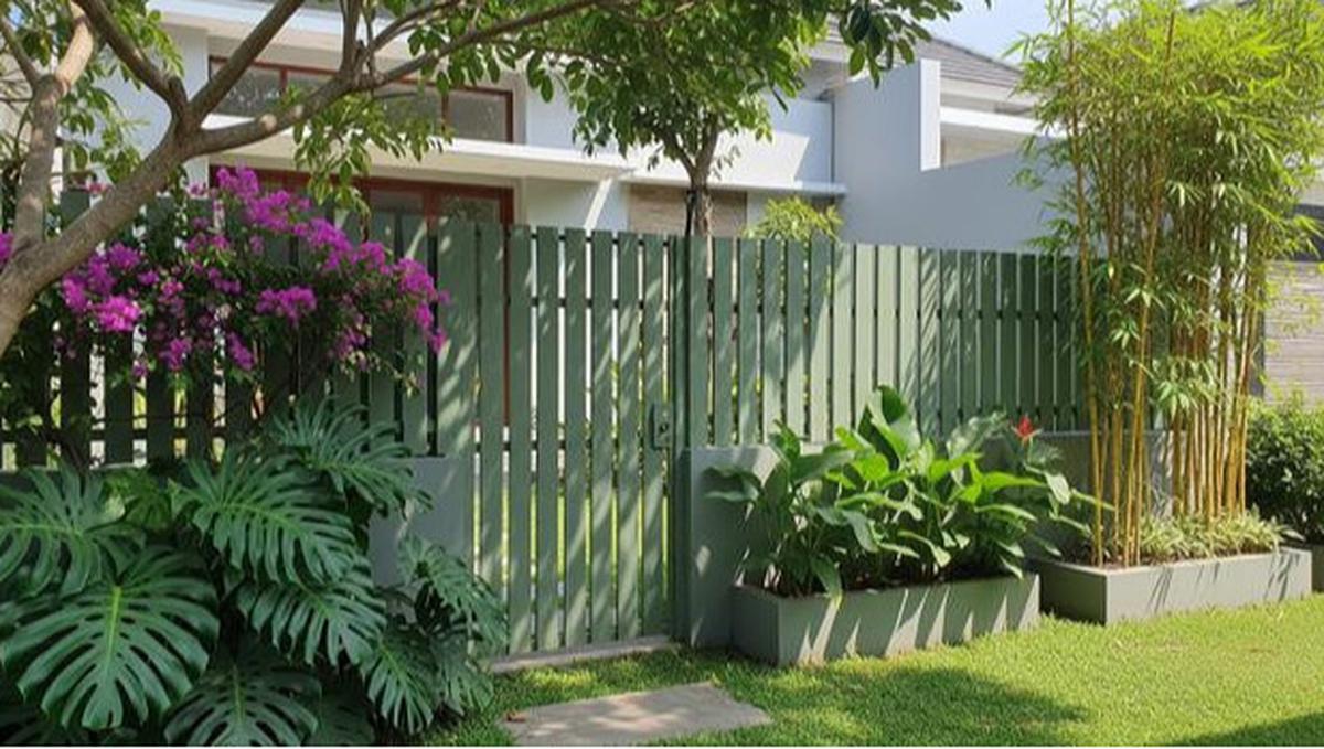 Ingin Jual Rumah Cepat? Ini 4 Warna Pagar Taman yang Bisa Naikkan Nilai Hunian