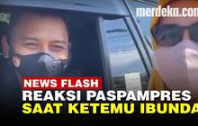 VIDEO: Momen Bahagia Anggota Paspampres Bertemu Sang Ibu Saat Kawal Presiden Jokowi