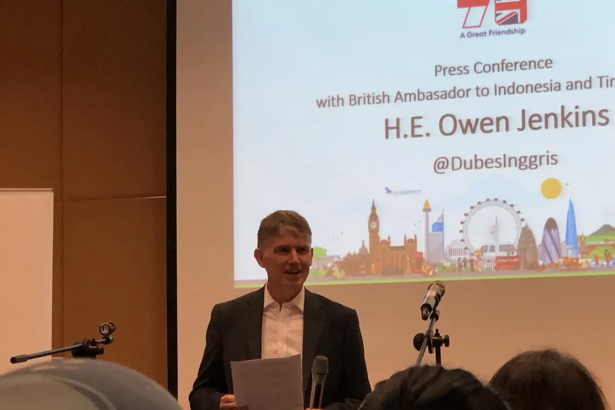 Duta Besar Inggris untuk Indonesia, H.E Owen Jenkins