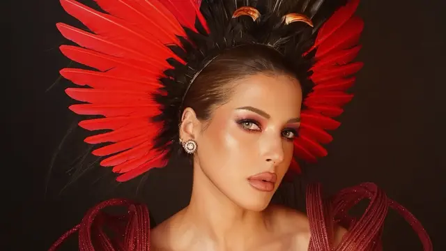 Totalitas Jadi Varang, Tasya Farasya Pulas Nude Gothic Makeup Look yang Bikin Mirip Sang Ibu di Masa Muda