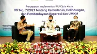 KemenkopUKM Sosialisasikan Percepatan Implementasi PP No 7/2021 Bagi Pelaku UMKM Bandung