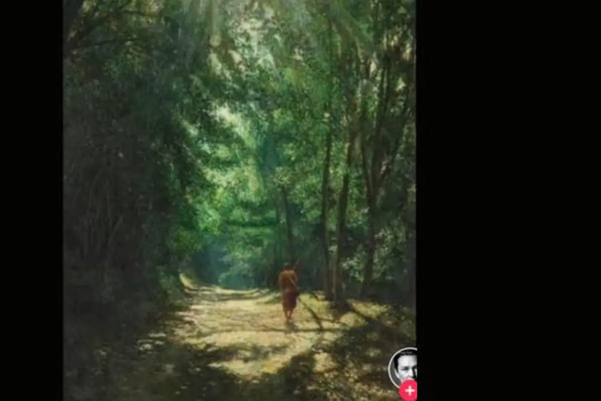 Tebak Gambar: Pria atau Wajah? yang Muncul Pertama Tentukan Apakah Kamu Independen atau Gampang Terpengaruh (Foto: TikTok @psychologylove100)