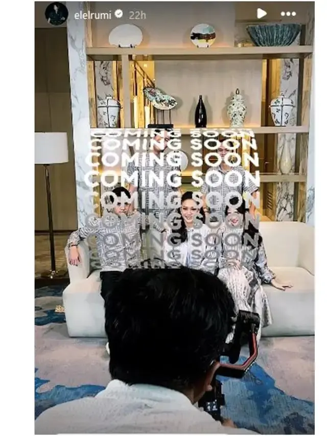 Potret Maia Estianty bersama Al El Dul dan Tissa Biani (Sumber: Instagram/@elelrumi)