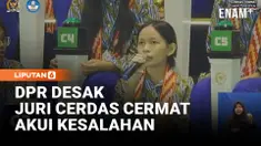 Pimpinan Komisi II DPR Muhammad Rifqinizamy Karsayuda mendesak juri dalam penyelenggaraan cerdas cermat MPR untuk meminta maaf, Selasa (12/5).