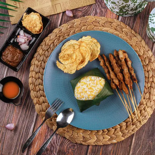 Sate Ayam Nasi Jagung