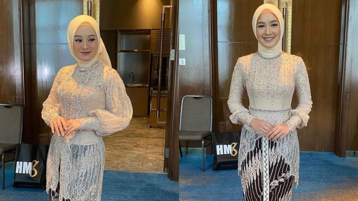 7 Inspirasi Model Baju Bridesmaid Hijab ala Artis dari Cut Syifa