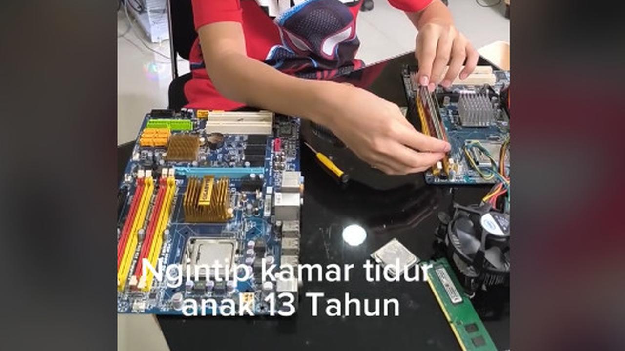 Canggih, Bocah Usia 13 Tahun Jago Bongkar Pasang PC Kompter Kamarnya Jadi Sorotan
