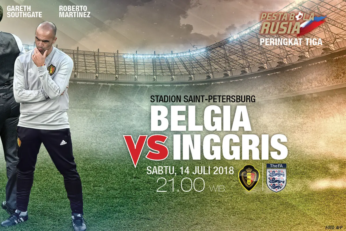 Prediksi Belgia vs Inggris