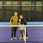 Raffi Ahmad dan Nagita Slavina punya lapangan tenis (Instagram/raffinagita1717)