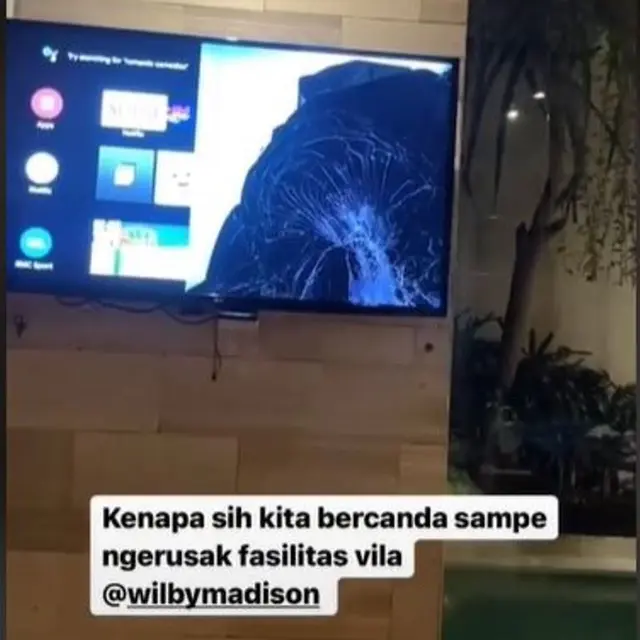 Tak Sengaja Pecahkan Televisi Vila di Bali, Wanita Ini Harus Bayar Ganti Rugi Rp10 Juta