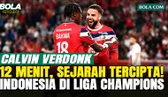 Calvin Verdonk Ukir Sejarah! Jadi Pemain Indonesia Pertama yang Tampil di Liga Champions Eropa