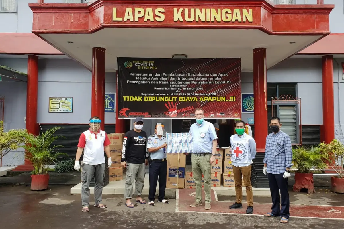 COVID-19: ICRC Perluas Distribusi Bantuan ke Penjara di Jabar dan Banten