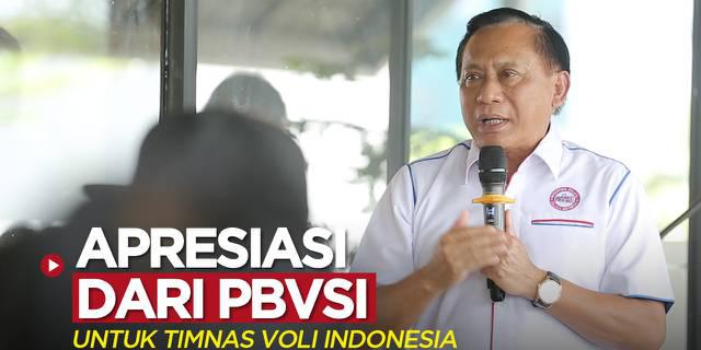 VIDEO: Apresiasi PBVSI untuk Pemain dan Pelatih Timnas Voli Indonesia yang Persembahkan Medali di SEA Games 2021