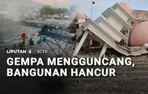 Gempa Mengguncang, Bangunan Hancur