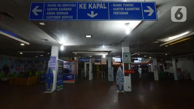 FOTO: Ada Larangan Mudik, Begini Suasana Pelabuhan Merak