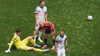 Thibaut Courtois Ungkap Fakta Mengejutkan Seputar Cedera yang Memaksanya Keluar saat Melawan Spanyol