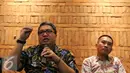 Ketua Aprindo Roy Mandey menjelaskan kepada awak media di Jakarta, Senin (3/10). Aprindo meminta ketegasan pemerintah khususnya KLHK untuk segera menerbitkan Permen mengenai plastik berbayar. (Liputan6.com/Angga Yuniar)