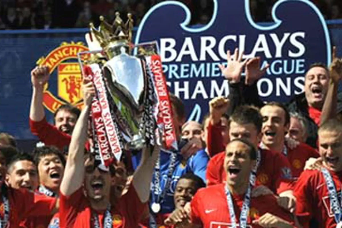 MU Juara Liga Premier (© AFP 2009)