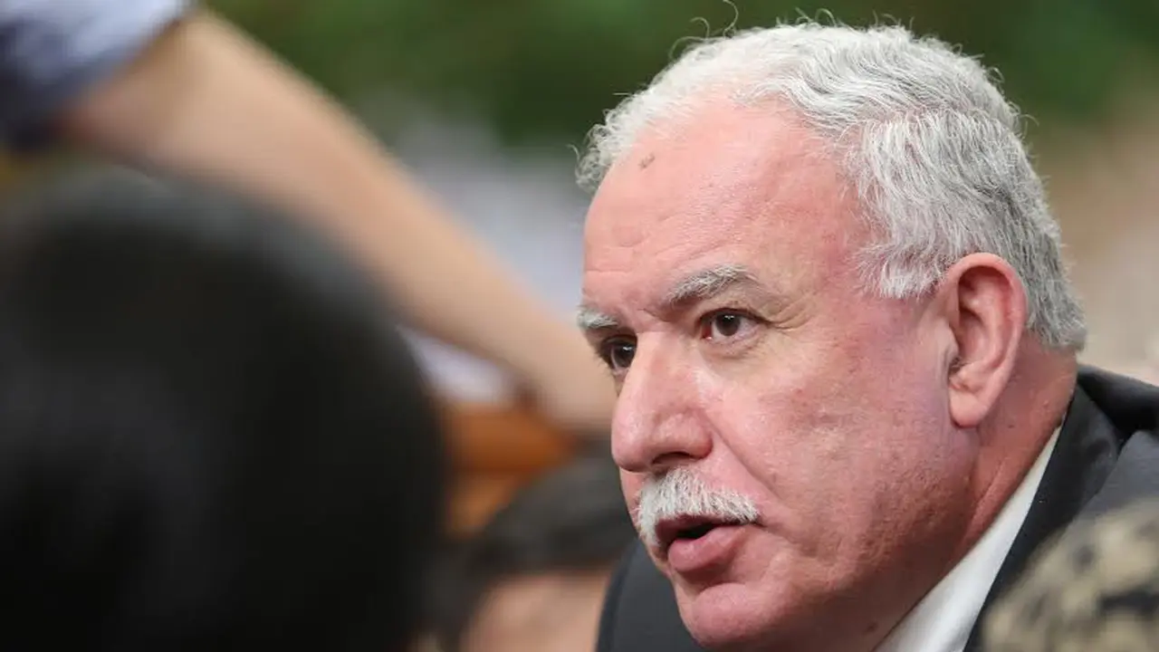 Menlu Palestina Riyad al-Maliki