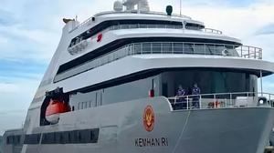 Penjelasan Kemhan soal Kapal Pesiar Berlogo Instansi