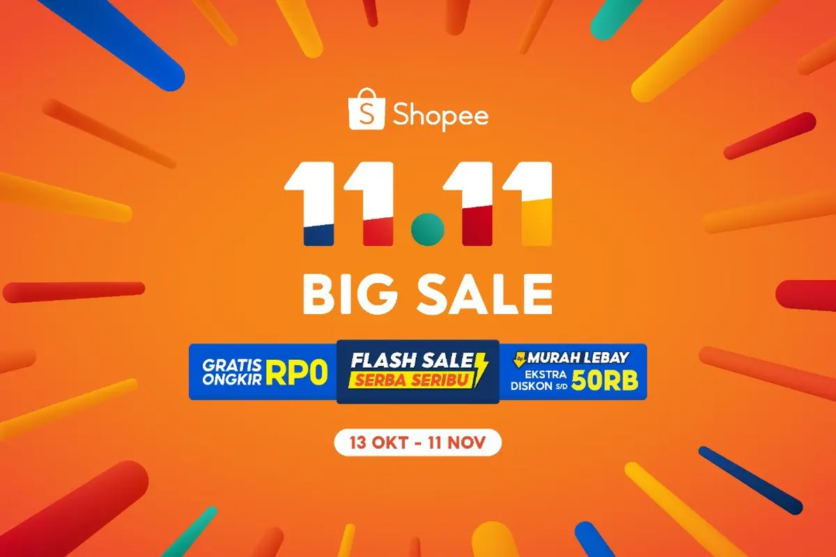 Countdown Menuju Pergantian Tahun, Shopee 11.11 Big Sale 2022 Siap Berikan Banyak Kejutan