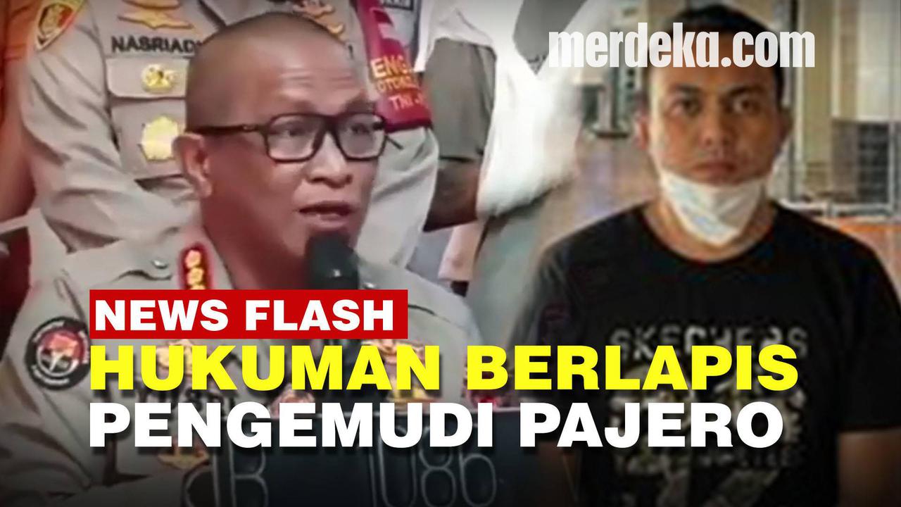 VIDEO: Polisi Cek Kejiwaan Pengemudi Pajero, Emosi Meledak-ledak Diduga Pakai Narkoba