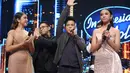 Noah menjadi salah satu penampil dalam Result & Reunion Indonesian Idol X yang berlangsung di Studio RCTI+, Kebon Jeruk, Jakarta Barat, Senin (2/3/2020). (Adrian Putra/Fimela.com)