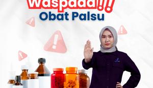 BPOM Luncurkan Kanal Komunikasi Risiko Obat Palsu, Ini Tautannya. Foto: BPOM.